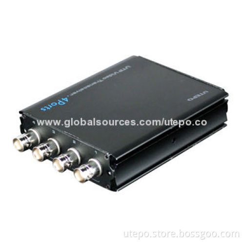 4-ports Passive UTP Balun, High-transmission Quality, Mini Size, Metal Housing